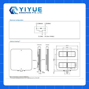 5SNA 2000K452300 HITACHI โมดูล IGBT เซมิคอนดักเตอร์ IGBT แบบเดี่ยว - Product Image 3