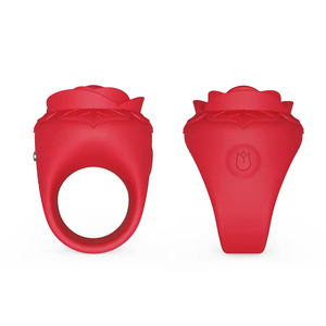 로즈 주얼리 바이브레이터 여성용 미니 은밀한 섹스 토이 꽃 모양 손가락 반지 여성 자위기구 젖꼭지 마사지기 USB 충전식 10 - Product Image 4