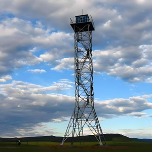 Torre de seguridad de la prisión de tamaño personalizado, torre de vigilancia de acero por protección contra incendios/riego agrícola/Torre de Telecomunicaciones - Product Image 4