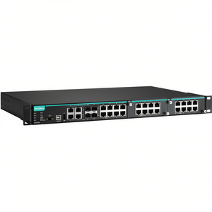 Conmutador Ethernet Moxa IKS-6728A-4GTXSFP-HV-T para Montaje en Rack, 24 Puertos Gigabit, Industrial, Empresarial, 48V, IEEE 802.3 - Product Image 2
