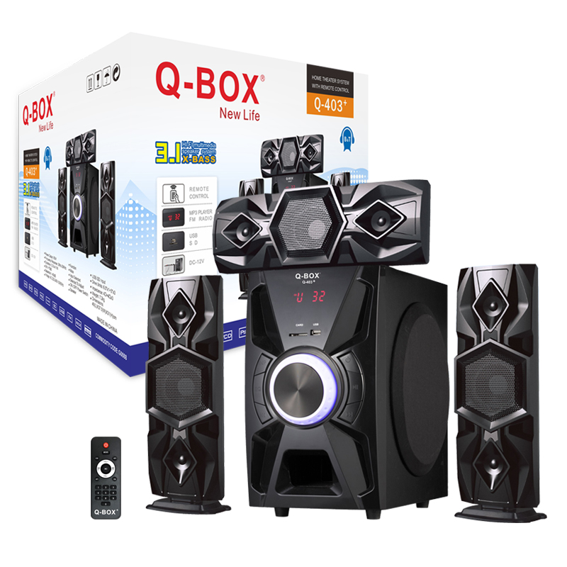 Q-box Q-403+ New Active Sound System 