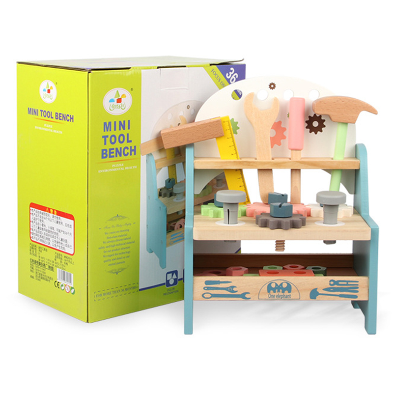 Развивающие орехи для дошкольников, строительные игрушки, деревянные инструменты, игрушки