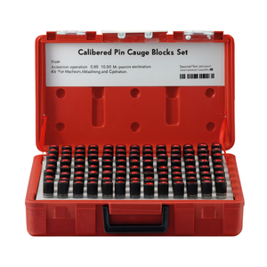 Jeu de blocs de calibrage de précision de 0,80 à 10,00 mm, kit d'outils de mesure de précision pour l'usinage et le calibrage - Product Image 2