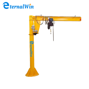 Grúa giratoria montada en el suelo de 180 grados de alta calidad Capacidad de 500Kg/2000kg Vendido Precio bajo - Product Image 1