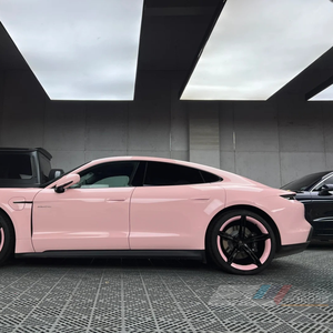 Cerchi in Lega Forgiati Multi-Razza da 15-24 Pollici con Finitura Cromata e Design a Rete con Finitura Nero-Rosa per Auto Passeggeri - Product Image 3