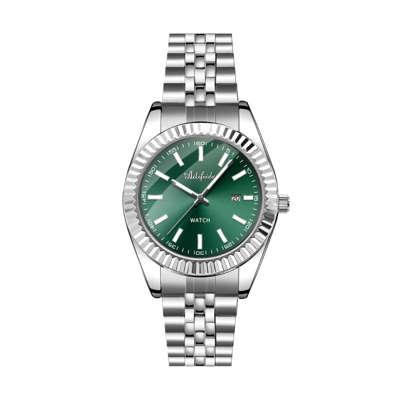 Montre mécanique entièrement automatique [Couleur Acier Vert]