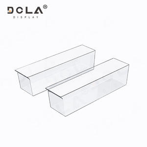 Bandeja de carne acrílica transparente para supermercado/bandeja acrílica para exhibición de <span class=keywords><strong>carnicería</strong></span>, soporte de plástico duradero para carne de cerdo fresca - Product Image 4