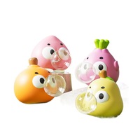 Cartoon Mini Fruit Knijp- en-bubbel Stressverlichter Speelgoed Plastic Creatief Uit-spuug-speelgoed Decompressie Speelgoed Klein Cadeau Groothandel