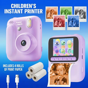 Jumon Kids Camera Instant Print Color Pictures 48MP 1080P Video Fun Frames Birthday Gifts for Kids Birthday Gift - Product Image 2