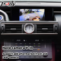 Interface CarPlay OEM Lsailt pour Lexus RC 2014-2018 avec bouton rotatif RCF RC300 RC300h RC350 RC200t, mise à niveau Android Auto sans fil