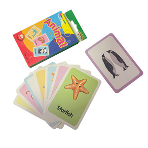 Aangepaste Baby Leren Kaarten Educatieve Abc Alfabet Flash Kaarten Voor Kinderen Onderwijs - Product Image 2