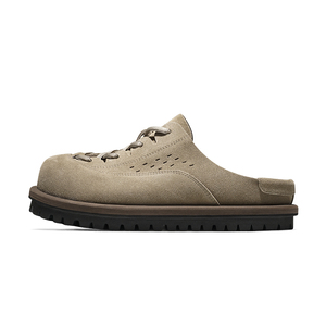 Mules en <span class=keywords><strong>cuir</strong></span> de créateur pour hommes, baskets décontractées à plateforme, logo personnalisé, vente en gros, en <span class=keywords><strong>cuir</strong></span> croûte de qualité supérieure, à enfiler - Product Image 3