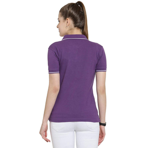 Polo pour femme avec logo personnalisé, disponible en différentes couleurs et tailles, fabriqué en usine avec un design optimal, prix de gros - Product Image 5