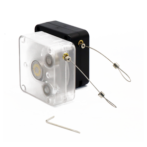 مربع مكافحة سرقة سحب مربع زائد قابل للتعديل لاسو حلقة نهاية بواسطة معدني قفل مفتاح ألين - Product Image 1