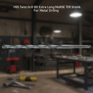 Hss Twist <b>Drill</b> <b>Bit</b> Extra <b>Long</b> Morse Taper Shank For Metal Drilling - Product Image 3
