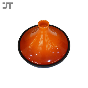 Pot à vaisselle <span class=keywords><strong>en</strong></span> <span class=keywords><strong>fonte</strong></span> et <span class=keywords><strong>en</strong></span> métal, de haute qualité, service de cuisine marocaine avec couvercle <span class=keywords><strong>en</strong></span> cône <span class=keywords><strong>en</strong></span> céramique, vente <span class=keywords><strong>en</strong></span> gros - Product Image 1