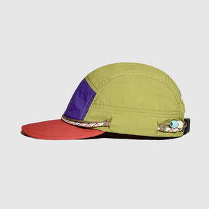 Casquette de sport personnalisable avec logo thermocollé, design 5 panneaux OEM, en nylon souple et léger, pour le trekking, la course et le <span class=keywords><strong>camping</strong></span>, avec cordon - Product Image 3