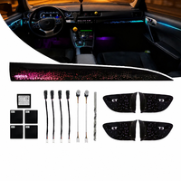 Kit d'éclairage d'ambiance pour voiture Lexus CT200 2012-2020, bande lumineuse d'ambiance, haut-parleur d'ambiance pour voiture