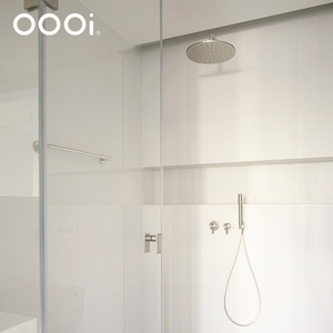 Juego <span class=keywords><strong>de</strong></span> ducha moderno para baño, <span class=keywords><strong>de</strong></span> latón cepillado dorado, con certificación Watermark, <span class=keywords><strong>de</strong></span> pared, con 2 funciones, tipo lluvia - Product Image 5