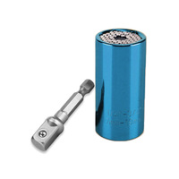 Jeu de clés à cliquet 3 pièces 7-19 mm avec kit de douilles à cliquet 3/8 pouces en acier au chrome-vanadium, ensemble d'outils à main