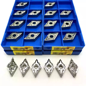 เครื่องกลึงคาร์ไบด์ทังสเตน150604 dnmg สำหรับเครื่องมือแทรกกัดทองแดงและอลูมิเนียม <span class=keywords><strong>CNC</strong></span> - Product Image 3