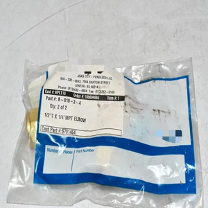 Lot de <span class=keywords><strong>2</strong></span> NOUVEAU Coude B-810-<span class=keywords><strong>2</strong></span>-<span class=keywords><strong>4</strong></span> 1/<span class=keywords><strong>2</strong></span> po. Tube OD nouveau contrôleur de programmation PLC d'automatisation industrielle d'entrepôt prêt d'origine - Product Image 1