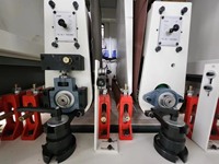 Nouvelle ponceuse à bois à bande large pour panneaux à base de bois, machines pour portes en contreplaqué, ponceuse à brosse, moteur 16,87 kW de puissance, longue portée