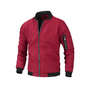 Chaqueta Bomber Minimalista con Cierre Oculto y Acabado Mate, Diseñada para Hombre, Estética Moderna y Discreta, para Uso Casual - Product Image 1