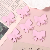 Vente directe usine Nouveau crochet adhésif mural multifonctionnel pour la maison, motif nœud papillon, sans perçage ni trace