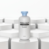Flacon en plastique HDPE au toucher doux pour shampooing et revitalisant 500 ml 300 ml