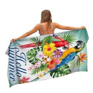 Toalla de Playa Personalizada de Microfibra de Poliéster y Algodón de Secado Rápido, Grande, Estampada, Resistente a la Arena, con Logotipo Impreso, a Prueba de Niños, para Todas las Estaciones - Product Image 4