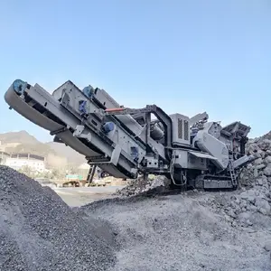 最佳价格移动式碎石机冲击破碎工厂用于石灰石花岗岩碎石