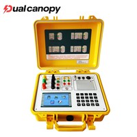 Testeur de caractéristiques de charge/sans charge pour les tests de perte de courant et de capacité en cas de court-circuit des transformateurs Dualcanopy SGRJK-III