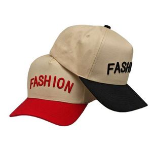 High Quality Custom Embroidery Two Tone Colors 5 Panel Baseball Caps a Frame Snapback <b>Hat</b> - Product Image 4