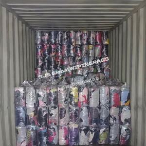 Trapos industriales multicolor de alta calidad, trapos de limpieza industriales 100% algodón para limpieza. - Product Image 1