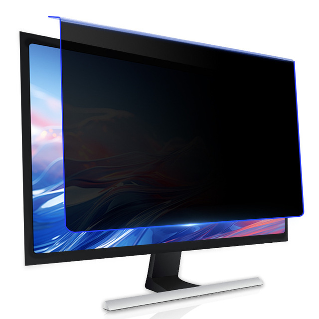 Computer Privacy Screen Filter 17" Hanging Privacy Screen Protector Compatible Widescreen Computer Monitor