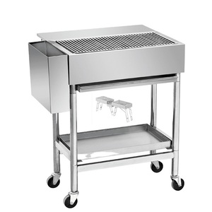 Good Quality Barbecue Portable <strong>Mini</strong> Table Gas Outside Stainless Steel Barbecu Chicken Rack <strong>Grill</strong> Outdoor Rotisserie Bbq - Product Image 6