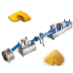 Automatic Meat Pie Jamaican Beef Patties Patty Machines Production Line