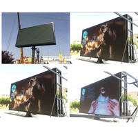 Usine Publicité Extérieure Programmable Message Signs Bus Défilement 32*16 Pixel Led Module D'affichage Texte Messager P10 Led Module