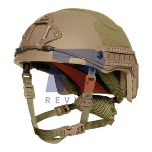 Revixun หมวกกันน็อคแบบมียุทธวิธีป้องกันความปลอดภัยแบบกำหนดเอง uhmwpe/ aramid