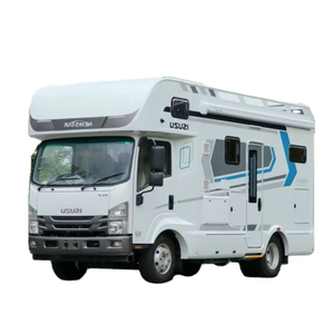 Autocaravana Isuzu 700P de Fibra de Vidrio, Vehículo Recreativo Habitable Todoterreno para Campamentos, Viajes y Alquiler en Resorts - Product Image 1