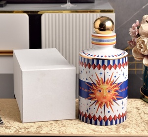 European Luxury Large Porcelain Aromatic Potpourri Expansion Bottle with Multiple Color Options Eco-Friendly - Product Image 6