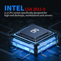 Carte mère de bureau X79, socket LGA2011-0, prise en charge du processeur Xeon E5, double canal DDR3, max 32 Go, M.2 NVME SATA, carte mère d'ordinateur