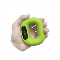 Poignée de musculation électronique en silicone réglable avec écran LED et compteur numérique, entraîneur de force musculaire portable