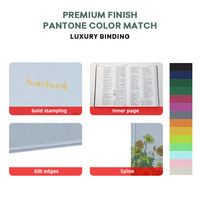 Carnet de notes A5 personnalisé avec logo imprimé par sublimation, motif floral gaufré, mignon, cadeau pour femme