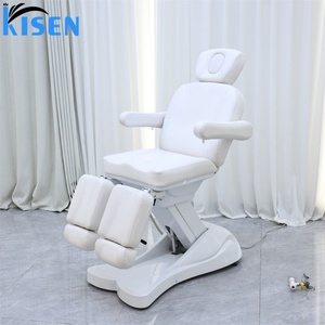 Sillón Reclinable Eléctrico KISEN de 3 Motores para Exámenes Médicos, Tatuajes, Spa, Masajes, Estética Facial y Belleza - Product Image 4
