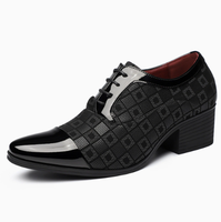 Scarpe Eleganti da Uomo in PU con Punta Affusolata, Slip-on Traspiranti con Suola in Gomma Resistente all'Usura, Casual per Uso Quotidiano, Taglie 39-48, Nero, Blu, Rosso e Marrone