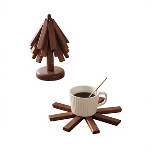Al por mayor: Salvamanteles rústico de madera para ollas, sartenes, cazuelas y protección de mesas de cocina de AALIYAN IMPEX - Product Image 1