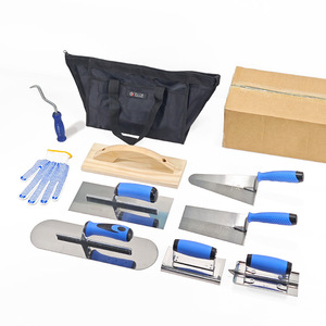 Stainless Steel Plaster Trowel Curved And Pointed Edge Ergonomic Handle Construction Tool - Product Image 4