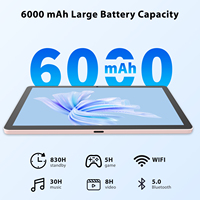 Tablette Tactile 10 Pouces avec Clavier et Carte SIM, RAM 6Go+6Go, CPU 128Go, Android 13, Écran Incell, Tablette Android 13 avec Clavier
